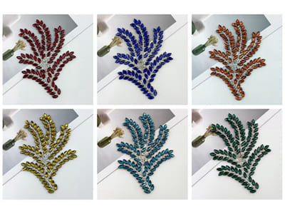 Rhinestone Applique Patches