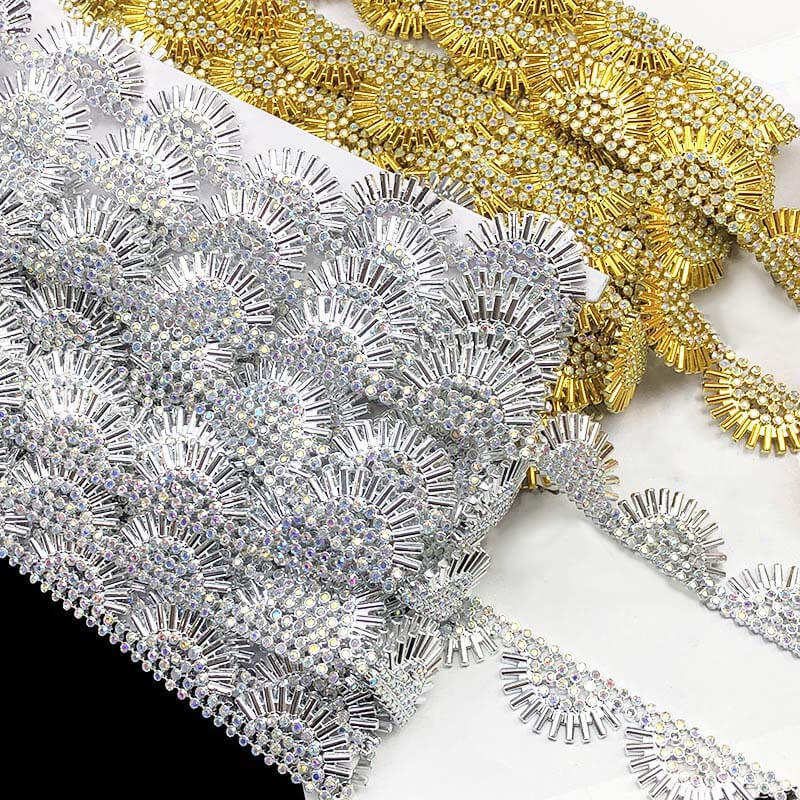 Plastic Banding - Flexible rhinestone strips